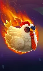 Flaming Chicken Highway Hazard